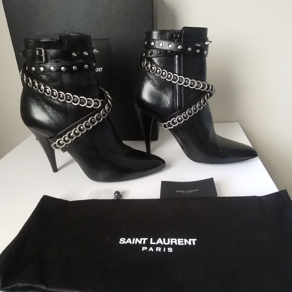 saint laurent booties
